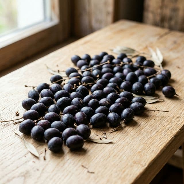 Premium Saw Palmetto berries — the natural botanical extract in Follicare that blocks DHT production to prevent hormonal hairfall and follicle miniaturisation